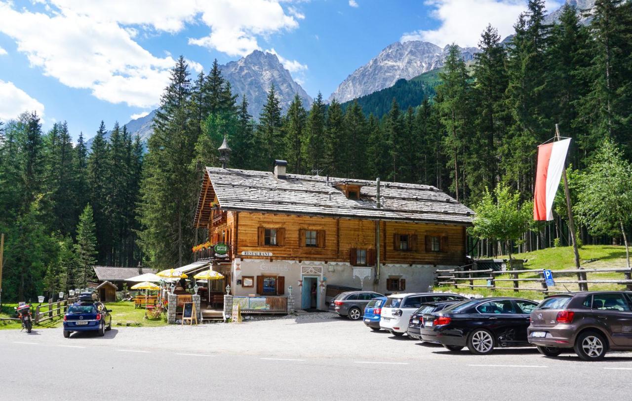 Вилла Enzianhuette San Giuseppe in Anterselva Экстерьер фото