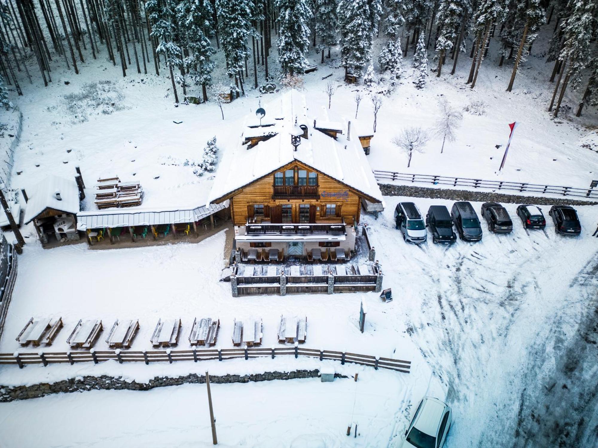 Вилла Enzianhuette San Giuseppe in Anterselva Экстерьер фото