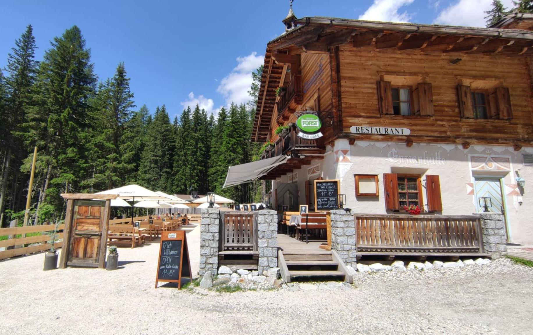 Вилла Enzianhuette San Giuseppe in Anterselva Экстерьер фото